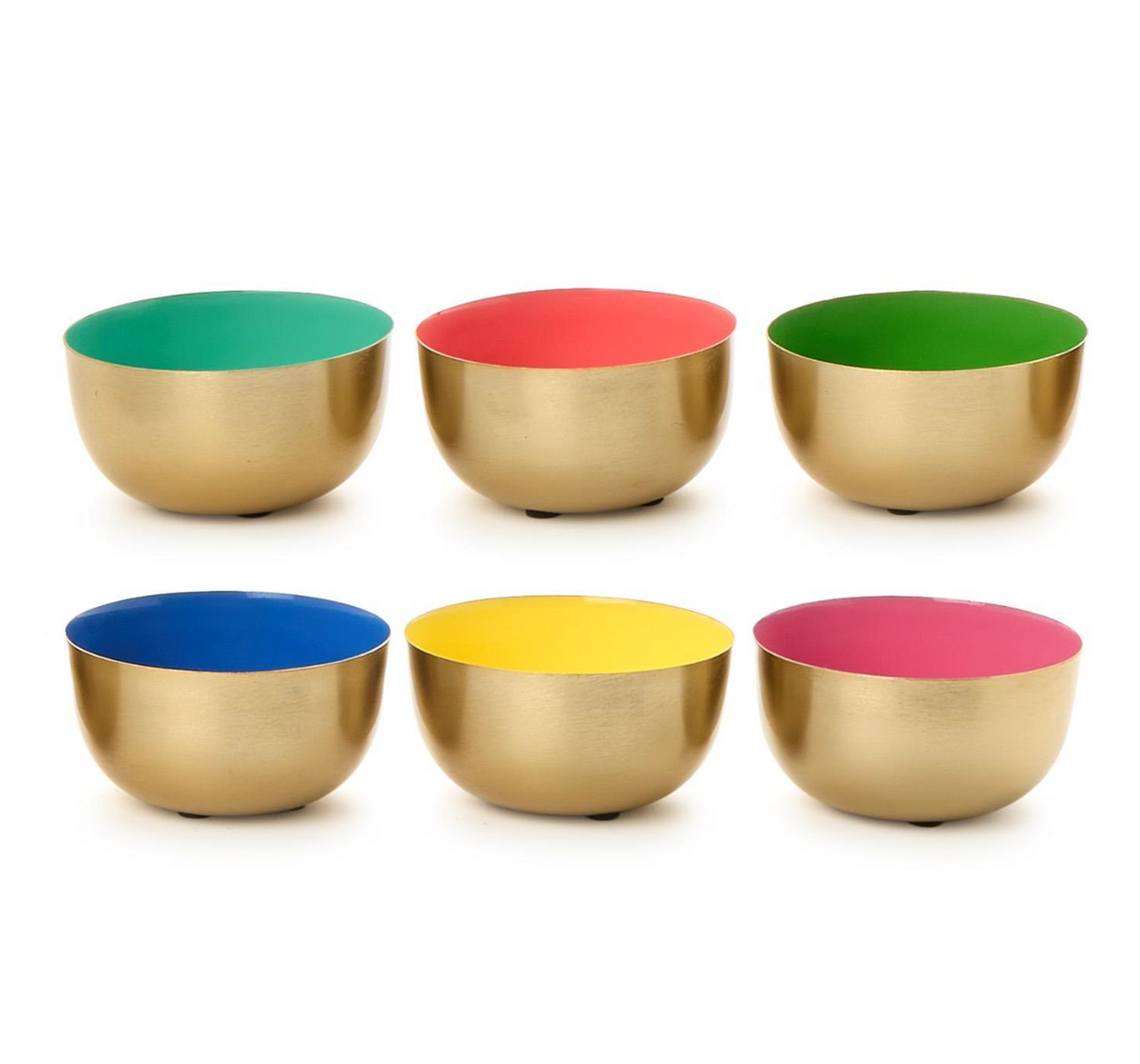 Small Metal Bowl with Enamel