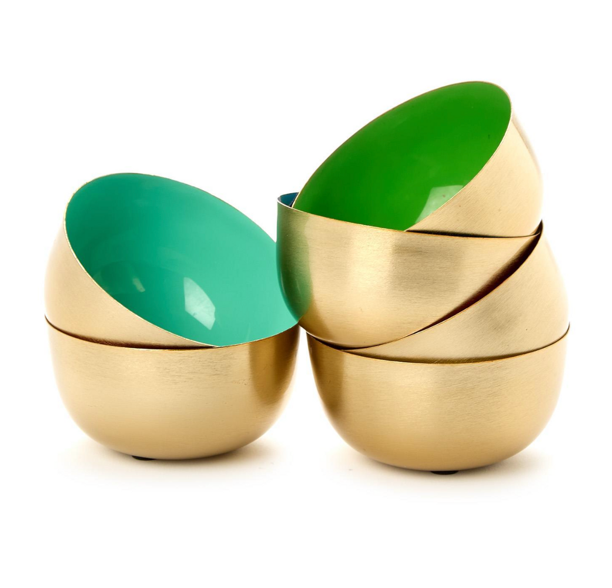 Small Metal Bowl with Enamel