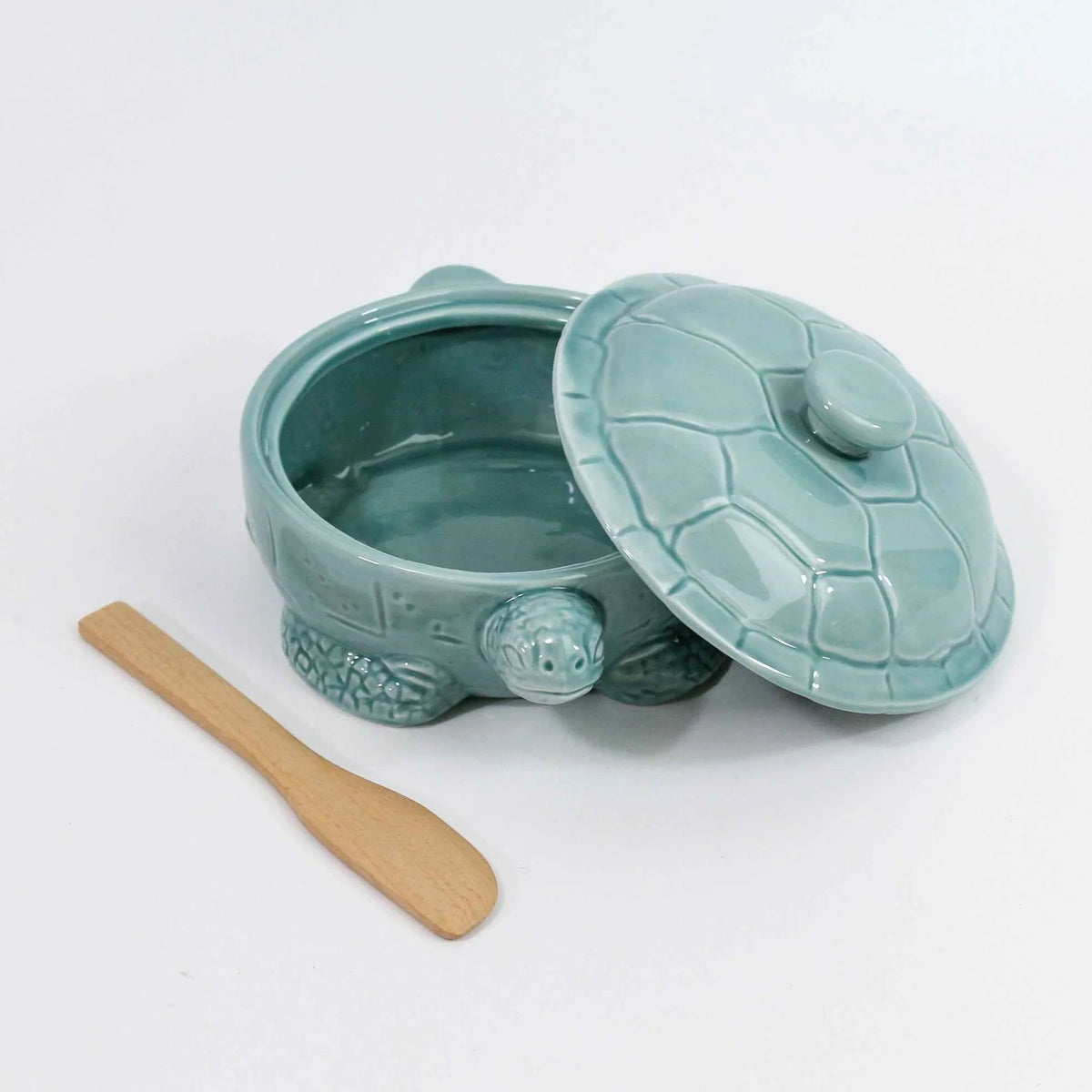 Figural Turtle Brie Baker